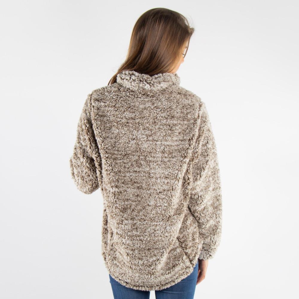 Warm and Cozy Sherpa Pullover